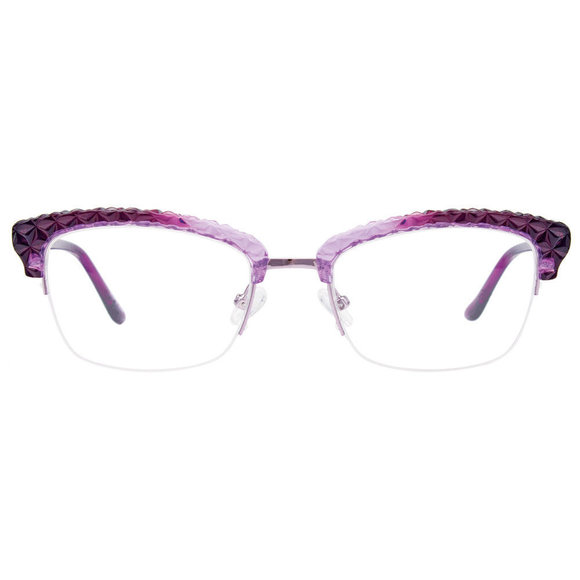 PARADOX P5036 Eyeglasses 080 Dark   Light Purple 53mm